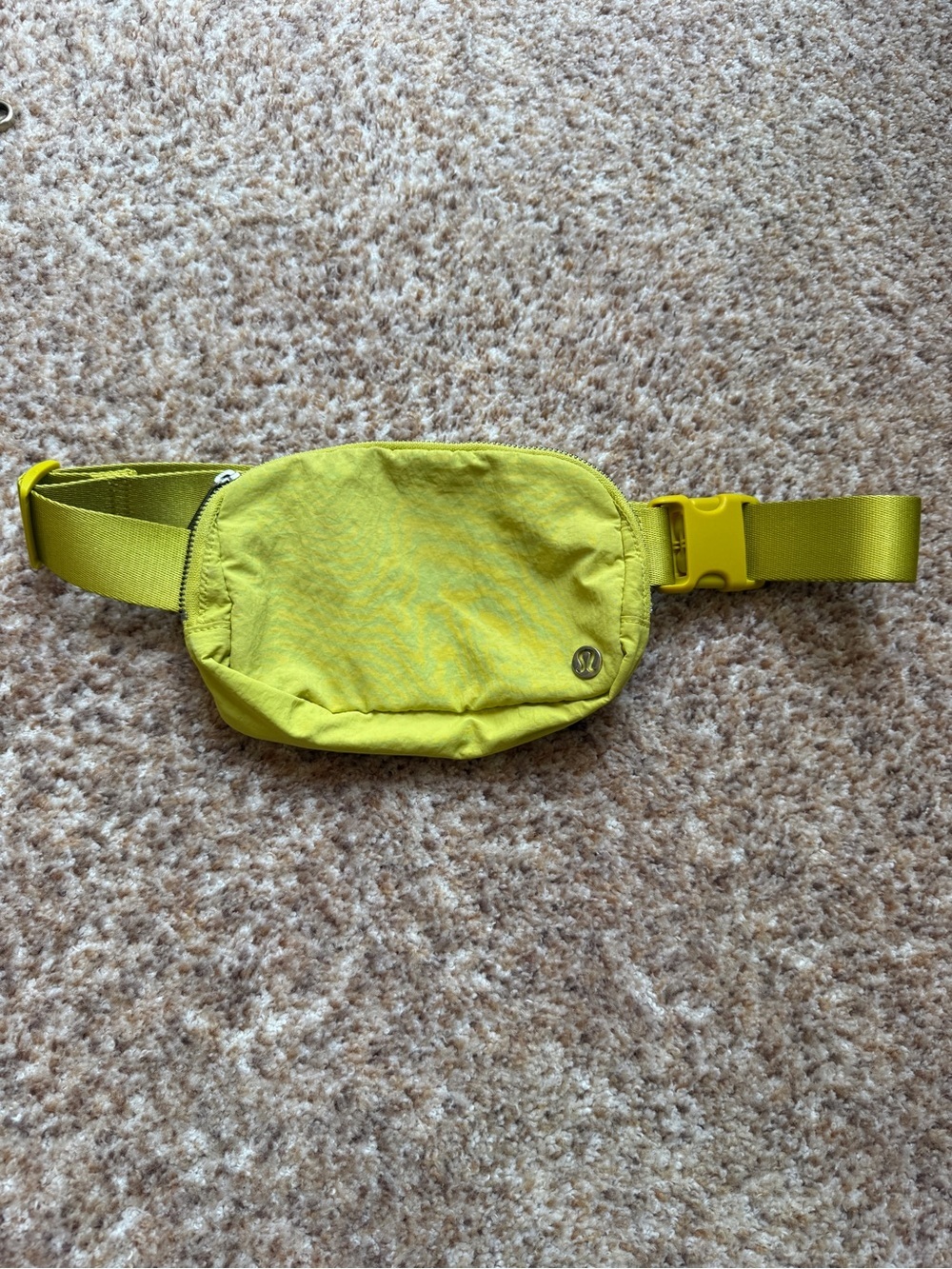 lululemon athletica Lime Yellow Waist Bag